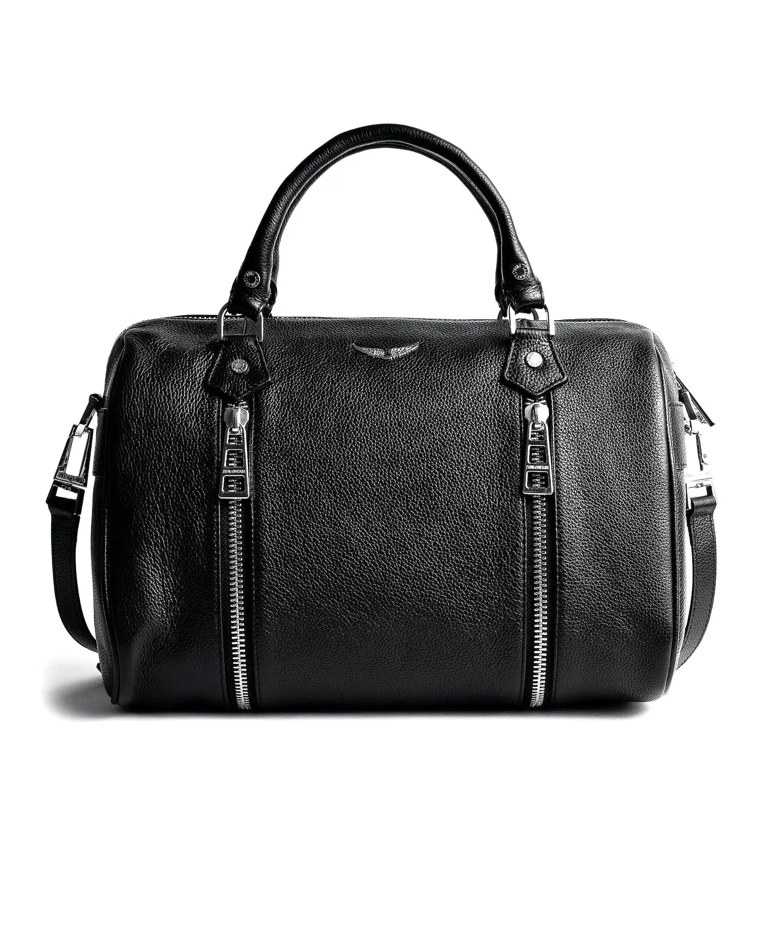 Bauletto Sunny Medium Grained Leather nero