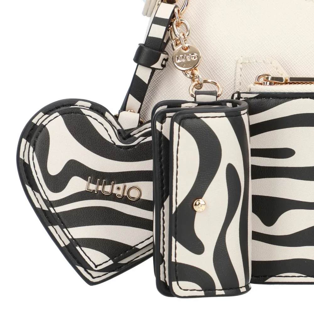 BORSA A SPALLA LIU JO ESC M HOBO CON TRACOLLA AA4056 E0087 33801 TRUE CHAMPAGNE