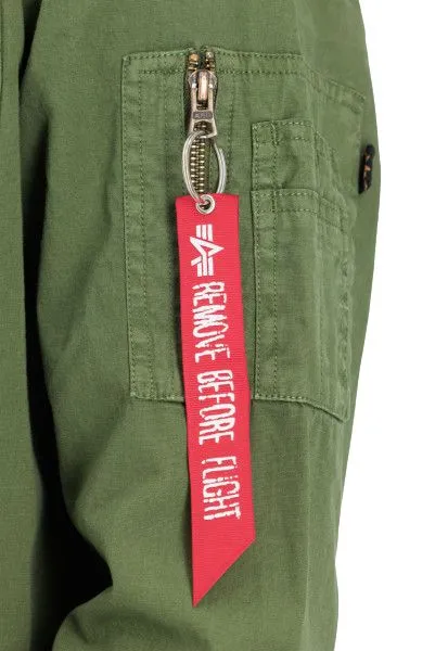 Camicia Air Force Emb Uomo Verde