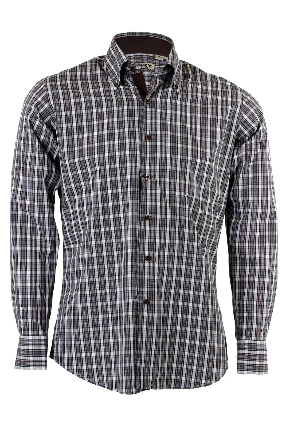 Camicia fantasia scozzese