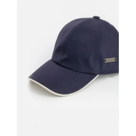 CAPPELLINO BASEBALL MICROFIBRA BLU