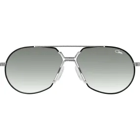   Cazal 968 - 002 Argento Nero | Occhiale Da Sole Unisex 