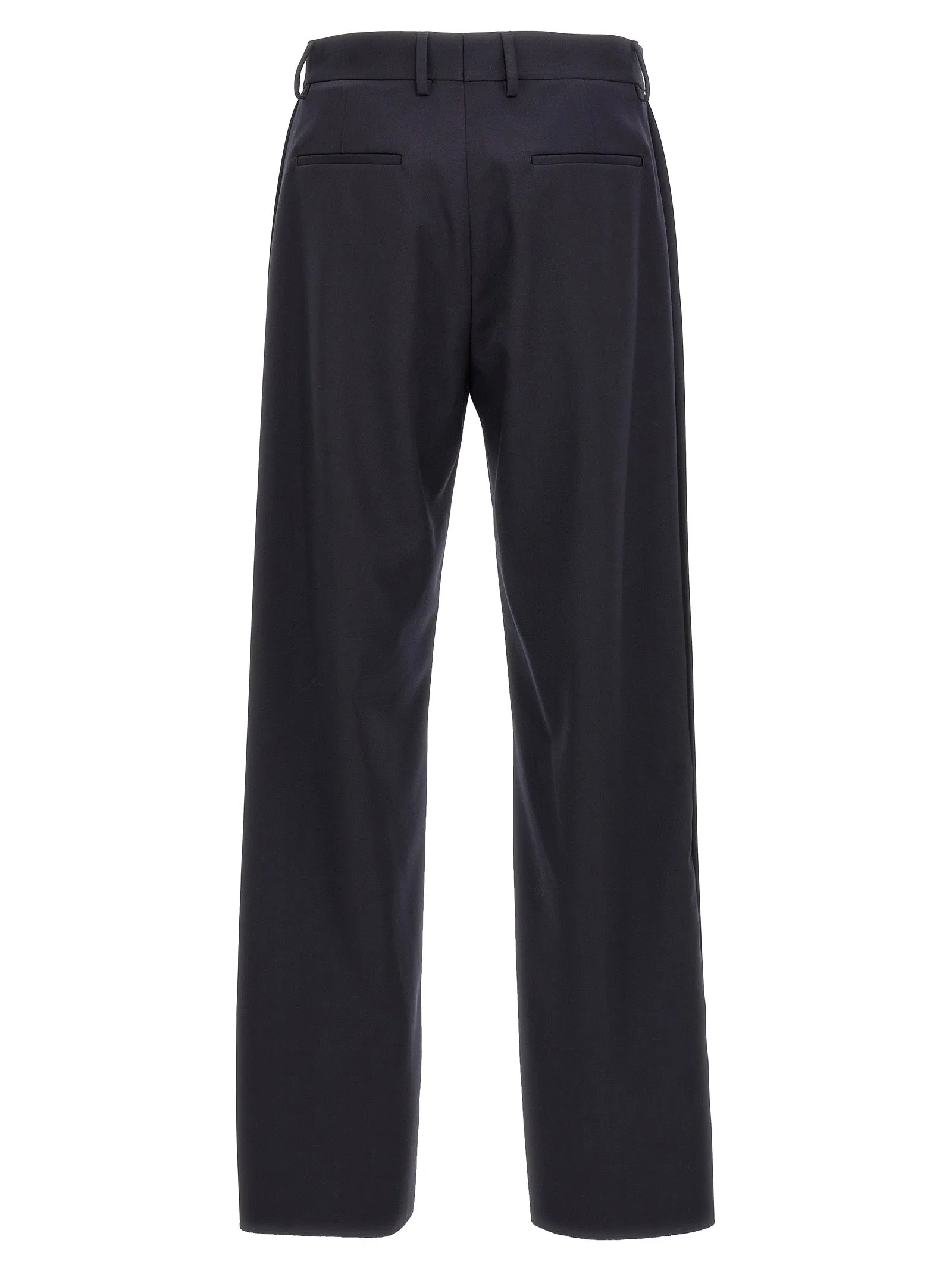 CrêPe Pantaloni Blu