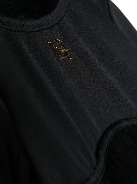 Elisabetta Franchi Tuta intera con dettaglio logo EFTP002