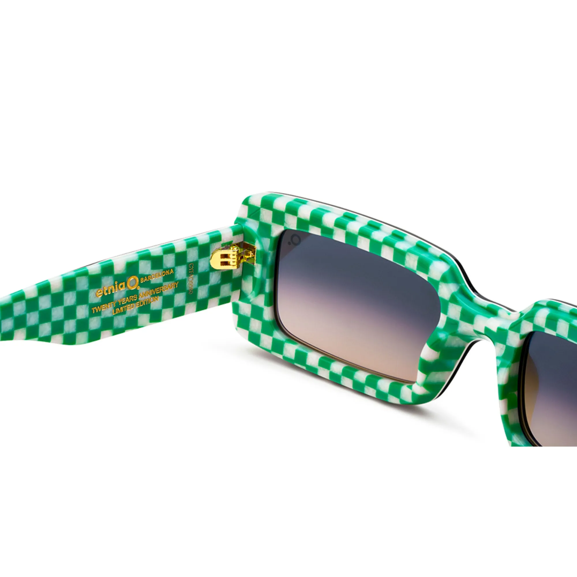   Etnia Barcelona THE KUBRICK 2 - BKGR Nero Verde | Occhiale Da Sole Unisex 