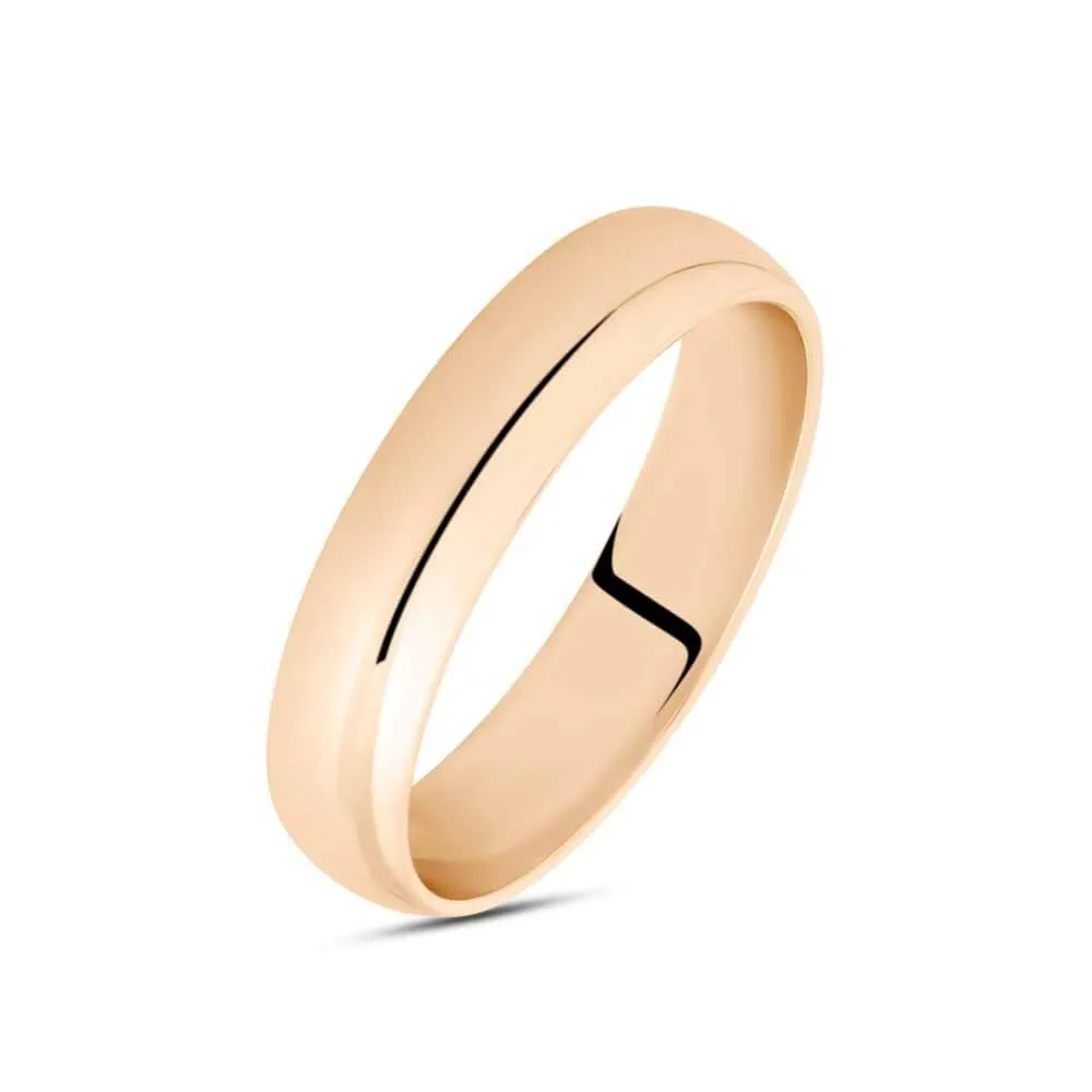 Fede Mantovana 5 mm Oro Rosa 750/1000 1677963