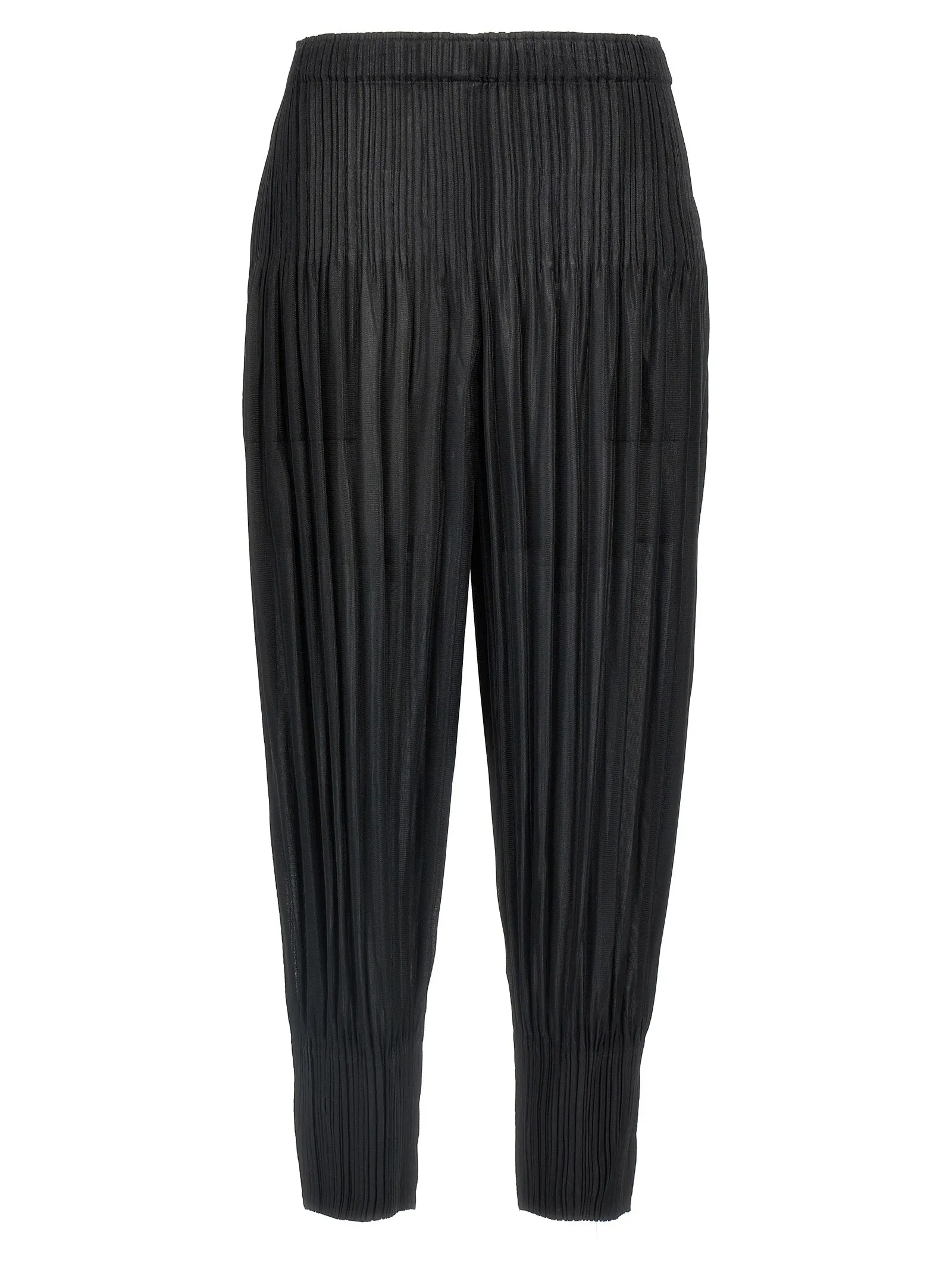 Fluffy Basics Pantaloni Nero