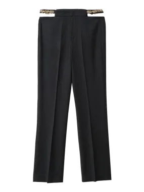 GALLE Pantalone Donna Mod. GAABW00668 NERO Nero