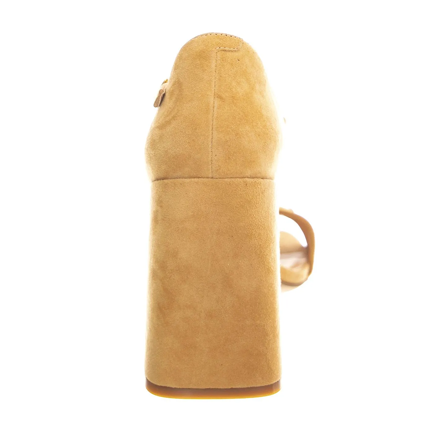 Jeffrey Campbell Pop-Star-B Natural Gold Suede - Sandali Donna Beige    
