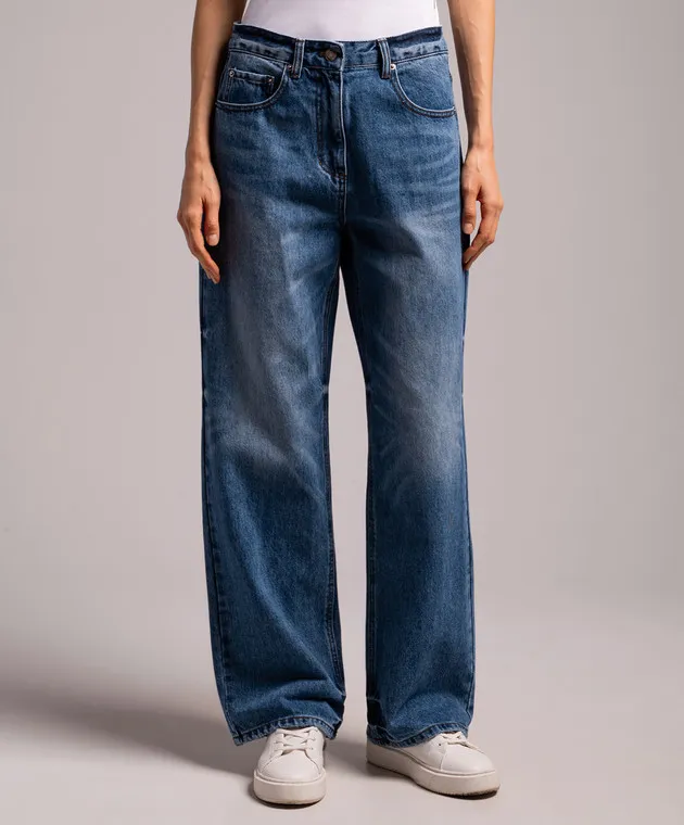 Juun.j Jeans blu con effetto used JW4121W02P