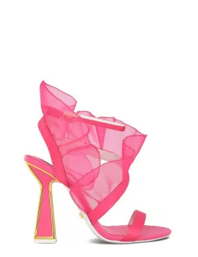 Kat Maconie     Sandalo Alto Ambra Fuxia