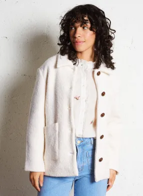  LA PETITE ETOILE   NITA - Cappotto collo classico in misto lana | Beige