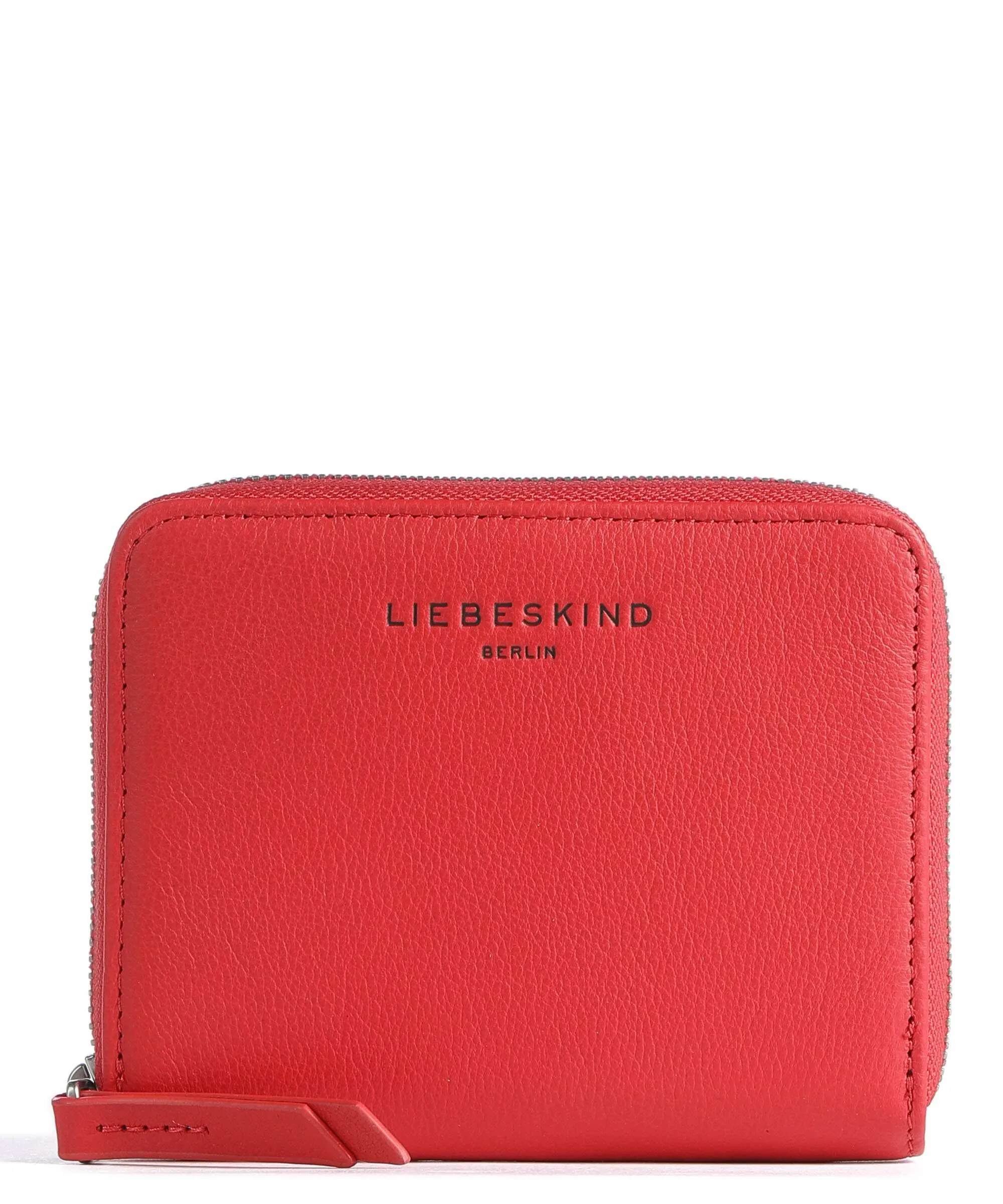  Liebeskind Harris Portafoglio pelle a grana fine rosso  