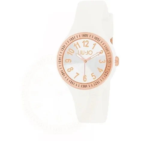 LIUJO Orologio analogico Liu Jo in silicone bianco