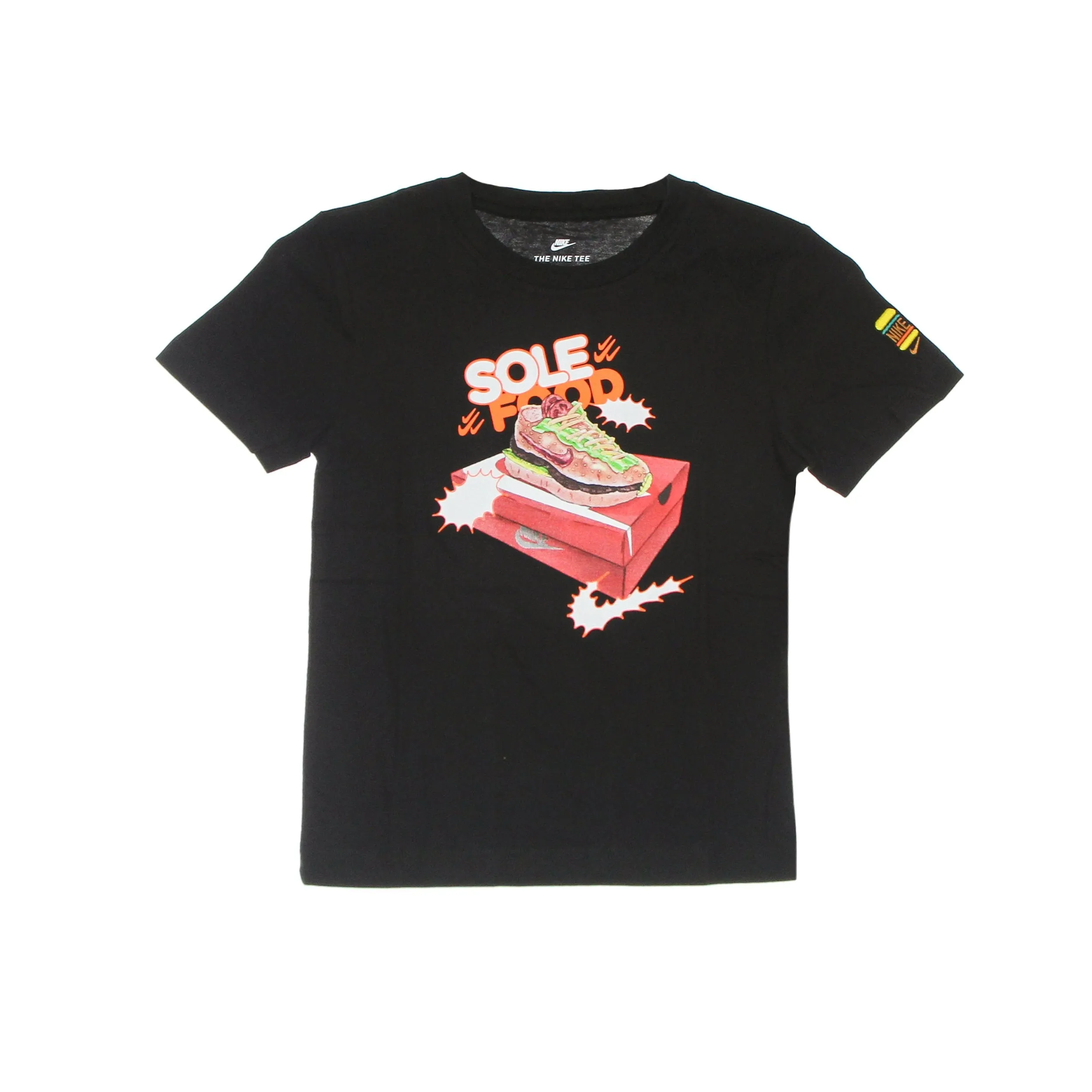 Maglietta Bambino Sole Food Tee Black