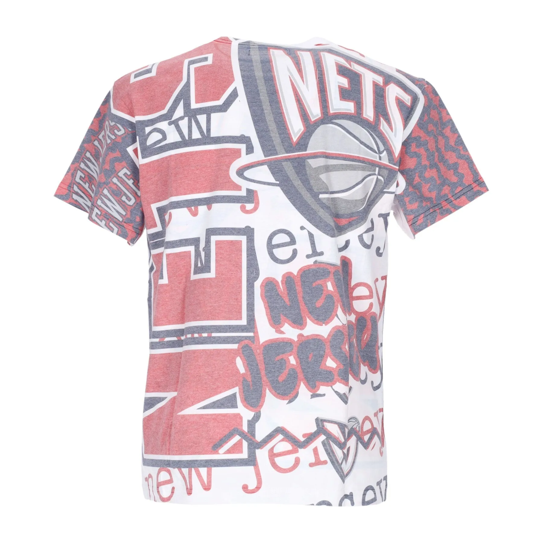 Maglietta Uomo Nba Jumbotron 2.0 Sublimated Tee Hardwood Classics Nejnet White/original Team Colors