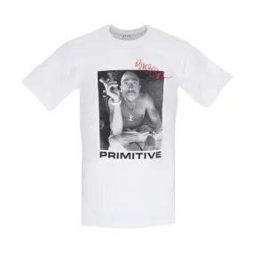 Maglietta Uomo Smoke Tee X Tupac White