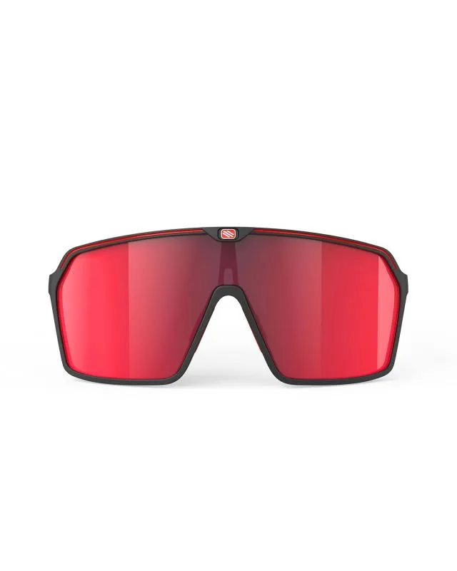 Occhiali RUDY PROJECT SPINSHIELD BLACK MATTE MULTILASER RED