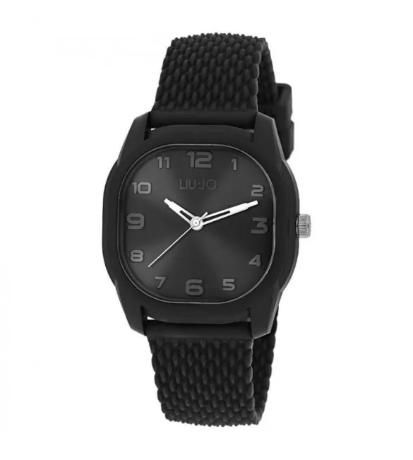 Orologio uomo Liu Jo solo tempo Play Team Nero indici grigio tlj1447
