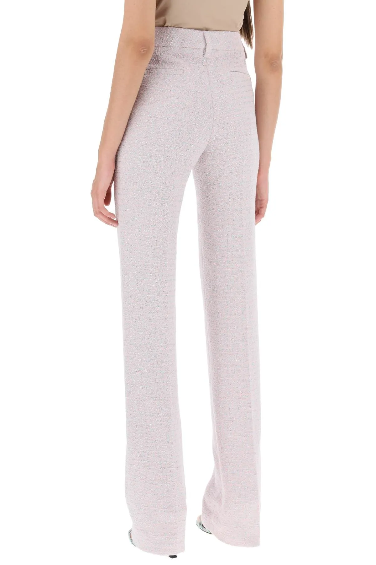 Pantaloni In Tweed Boucle'
