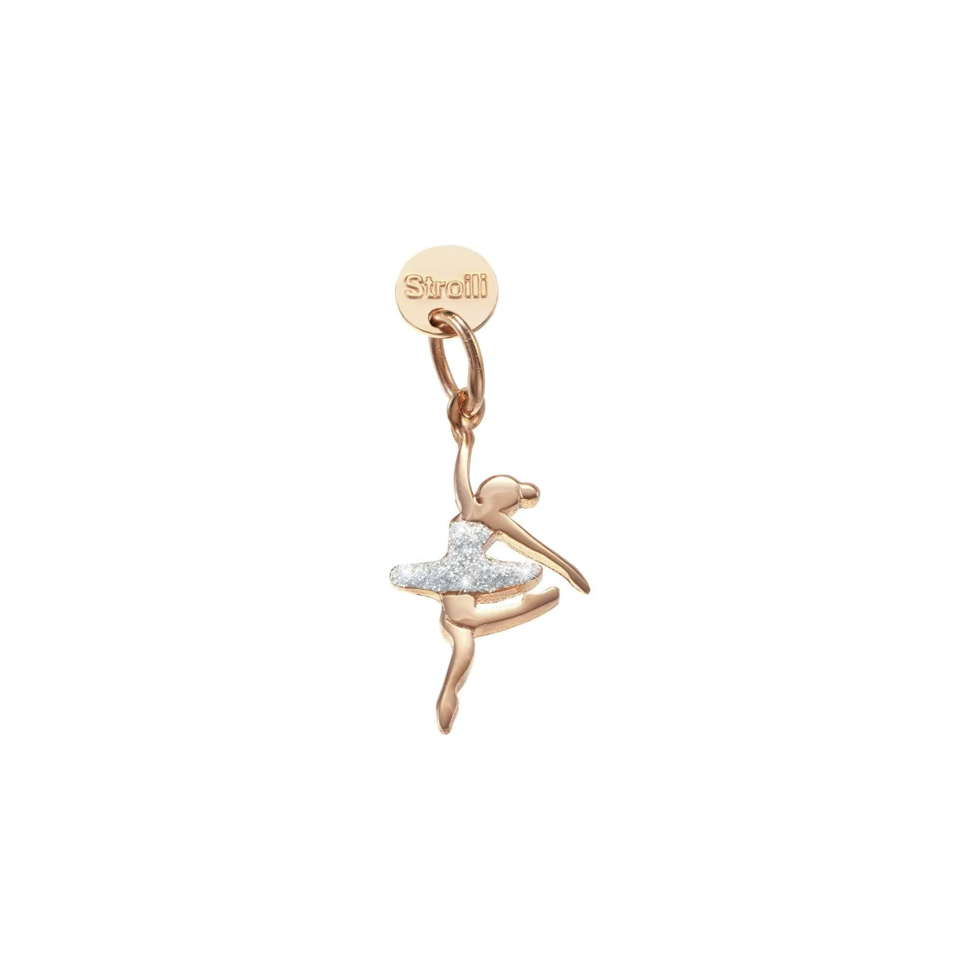 Pendente Ballerina Love Beats Argento Rosa 925/1000 1623303