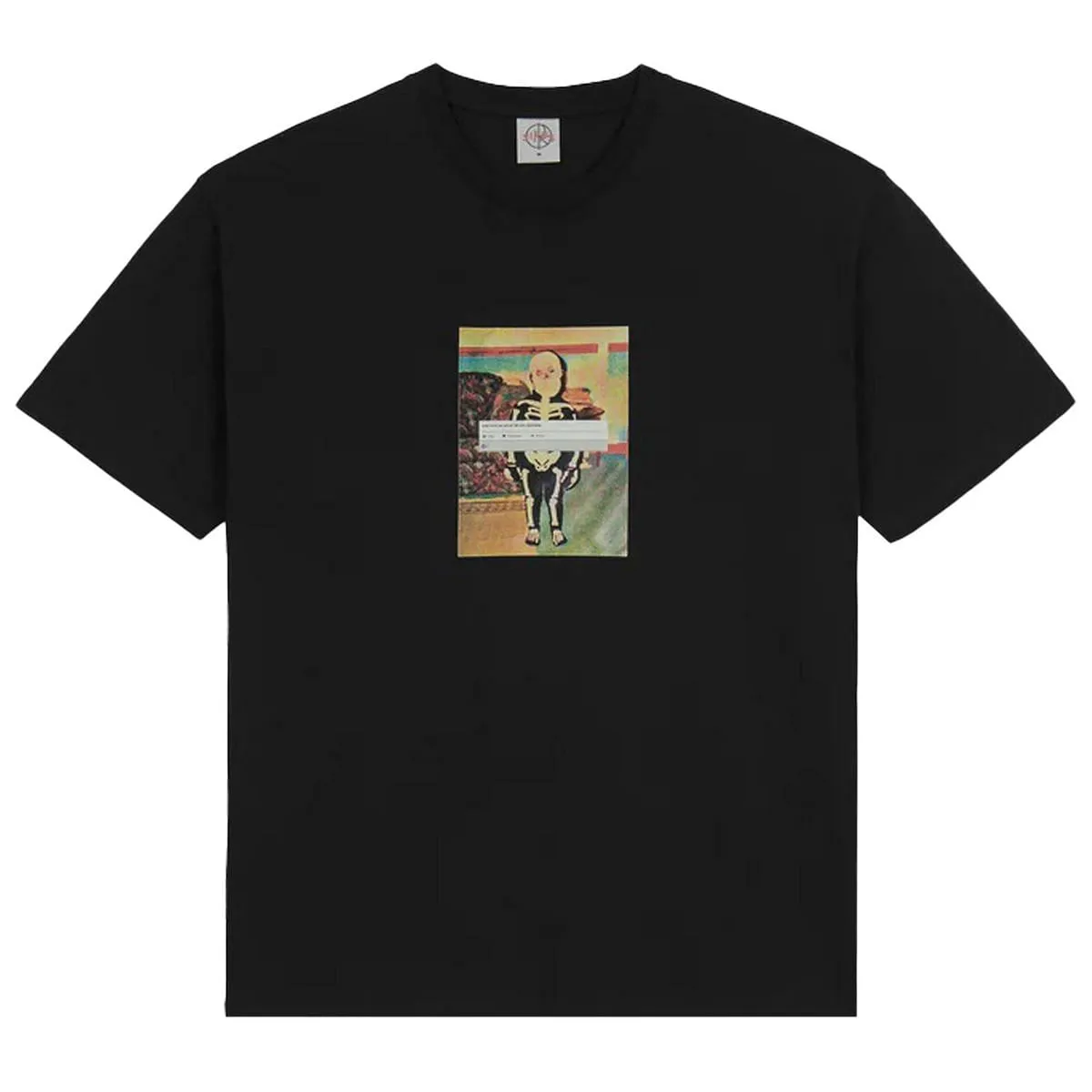      POLAR SKATE CO. T-SHIRT SKELETON KID  