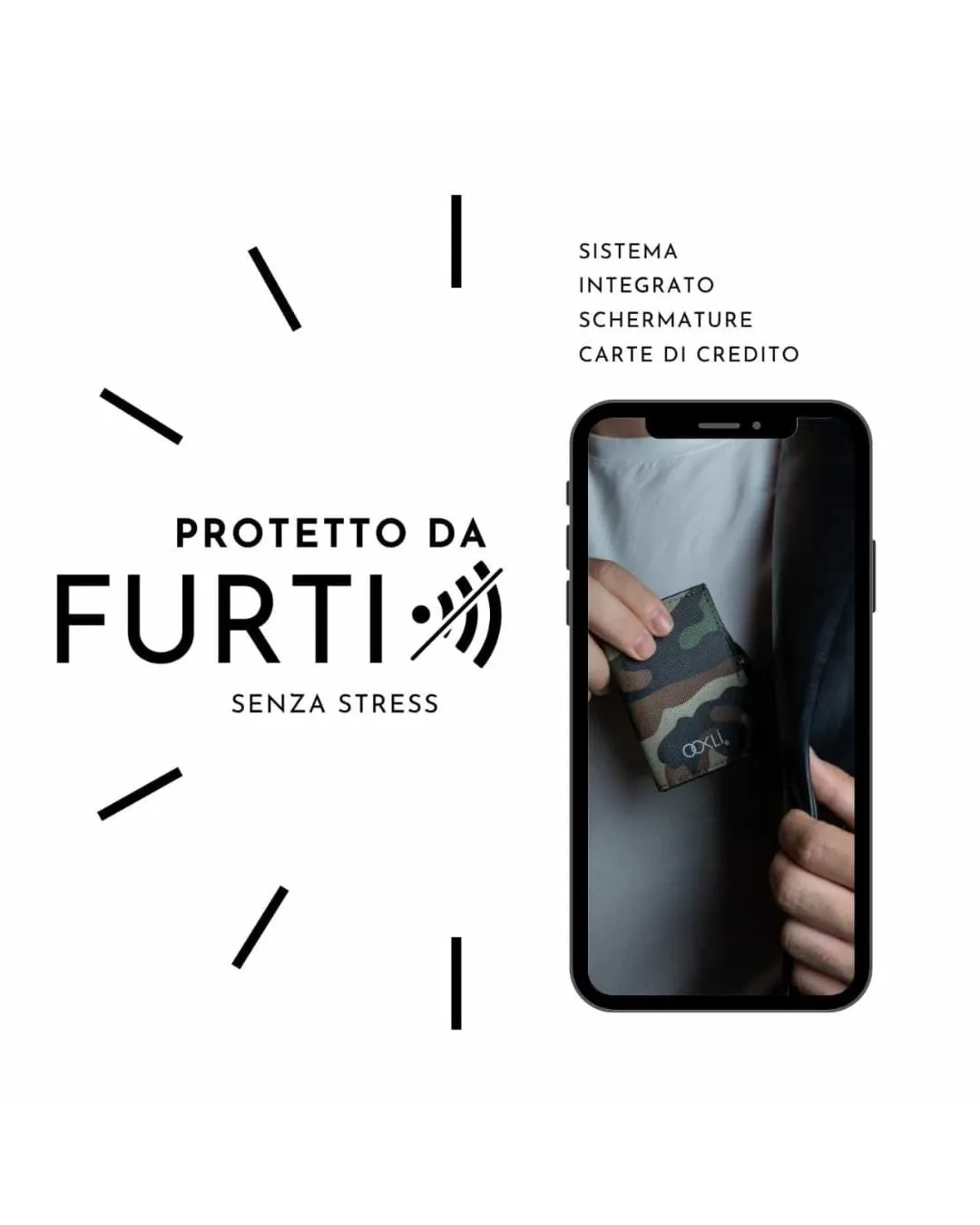PORTA CARTE MILITARE GRIGIO
