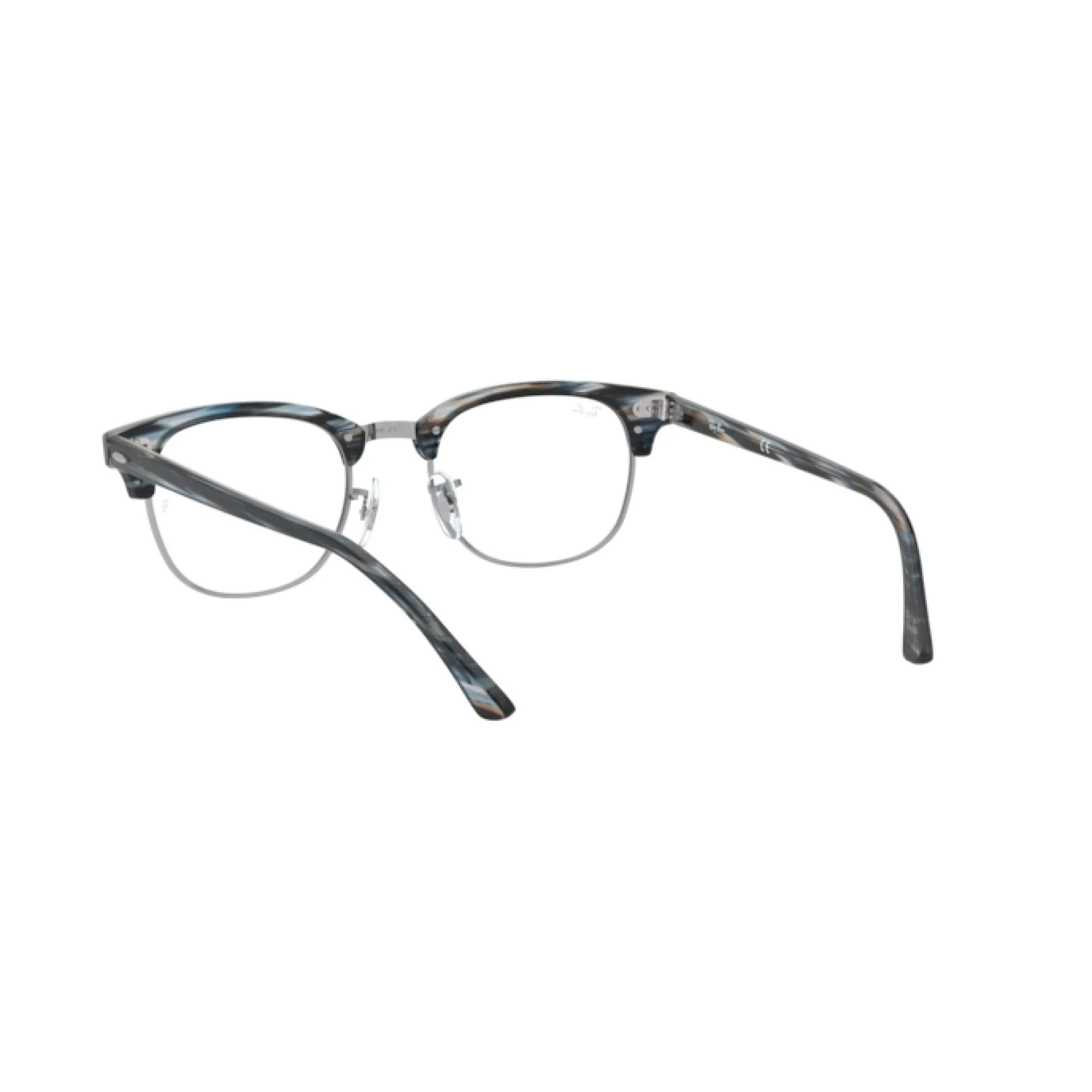   Ray-Ban RX 5154 Clubmaster 5750 Blu-grigio Spogliato | Occhiale Da Vista Unisex 