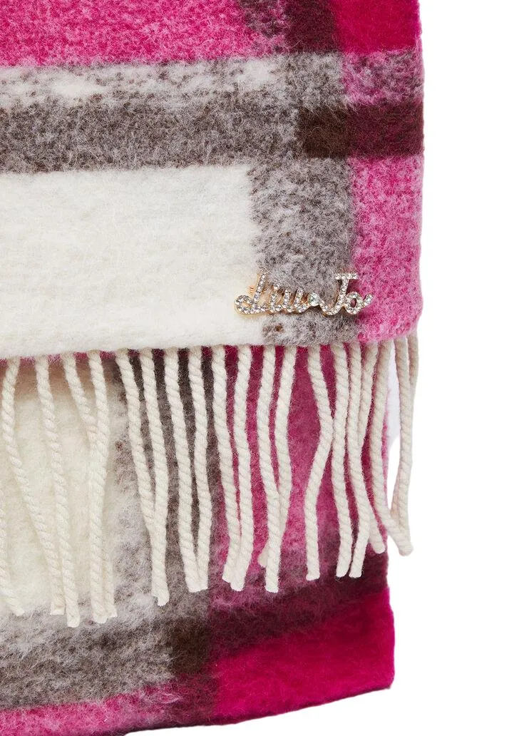 SHOPPING LIU JO IN MISTO LANA 2F4066 T8617 33801 FUCSIA