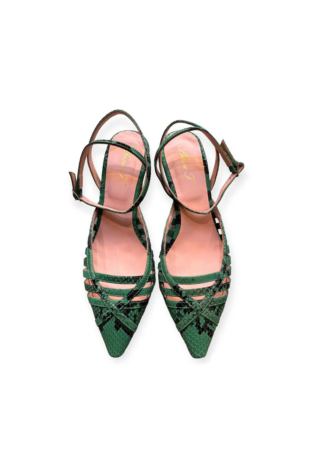 SLINGBACK PITONE VERDE