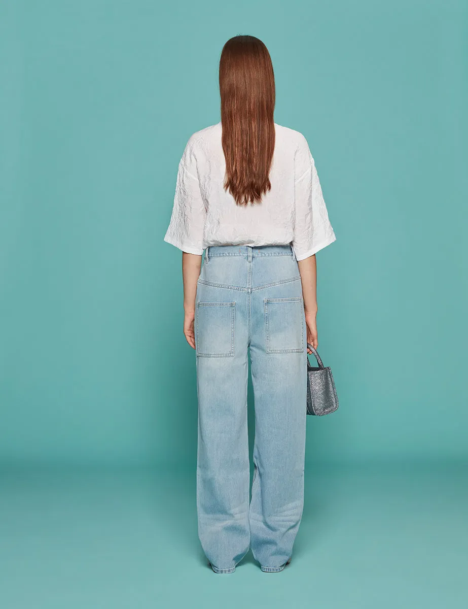 t-shirt easy t white