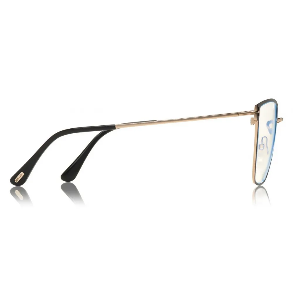 Tom Ford - Square Optical Glasses - Occhiali da Vista Quadrati - Nero - FT5574-B - Occhiali da Vista - Tom Ford Eyewear