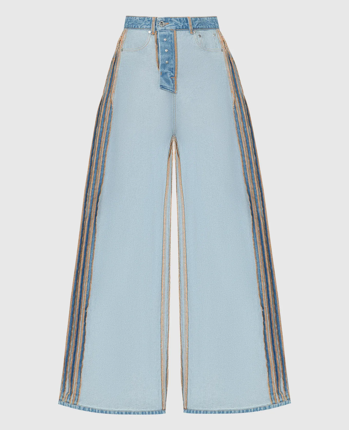 Vetements Blue jeans con effetto rovescio UE64PA150N