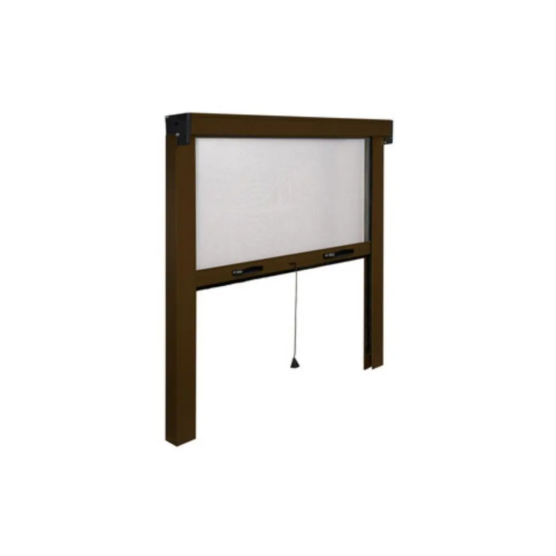 ZANZARIERA "IRS-OPERA" VERTICALE MARRONE CM.120X160